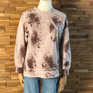 Lululemon | Perfectly Oversized Crew | Marble Dye | Silky French Pressed| Size 2